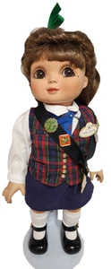 Disney World Marie Osmond Adora Belle Tour Guide Pin Trader Muñeca de Porcelana 500 - Imagen 1 de 13