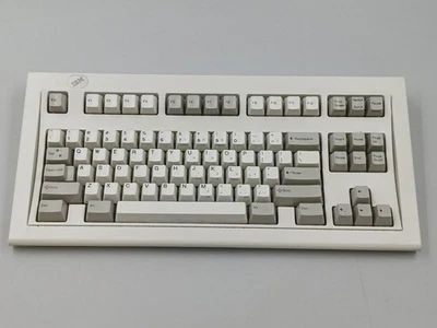 Vintage 1991 IBM Model M 1397681 Space-Saving Keyboard w/ Cord, Untested - Image 1 of 4