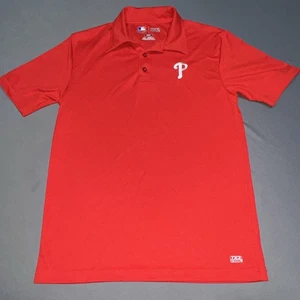 Philadelphia Phillies Men's TX3 Cool MLB Performance Polo Shirt Size M -4997 - Picture 1 of 15