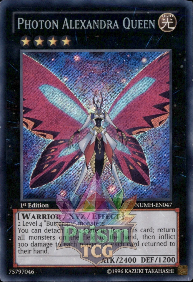 1st ed Photon Alexandra Queen secret rare NUMH-EN047 Yugioh - Image 1 of 1