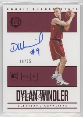 2019–20 Panini Encased Rookie Endorsements красный /25 Dylan Windler #125 дебютант RC - Изображение 1 из 2