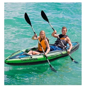 INTEX Challenger K2 Kajak Kanu Aufblasbar Cm.351 A 2 Posti-Persone Top Gebraucht - Bild 1 von 5