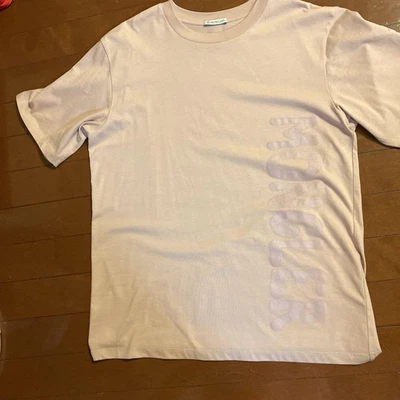Camiseta Moncler M Rosa Salmón Logo Parche Frontal Casi Sin Usar Usada Unos Pocos HN8380 Foto 1 de 4