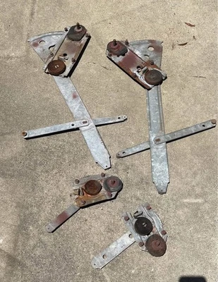 Juego de reguladores de ventana convertible Chevrolet Impala 1961 1962 1963 1964 Foto 1 de 2