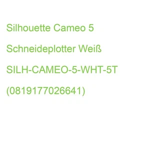 Silhouette Cameo 5 Schneideplotter Weiß SILH-CAMEO-5-WHT-5T (0819177026641) - Bild 1 von 2