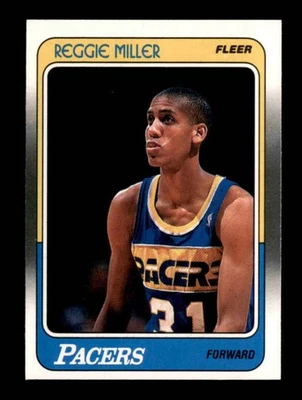 Fleer #57 1988 Reggie Miller RC NM+ X3555393 Foto 1 de 3
