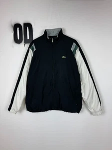 Lacoste Vintage Zip Up Track Jacket Size 6(L-XL) - Imagen 1 de 11