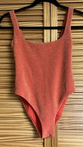 Women’s Aerie One Piece Swimsuit Cheekiest Orange XS - Picture 1 of 3