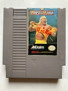 WWF Wrestlemania Original NES Nintendo Game 80s Hulk Hogan Vintage Collectible - Picture 1 of 3