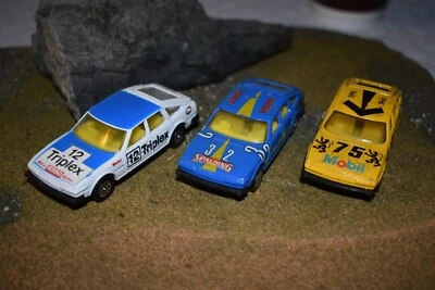 Corgi JR 1980 Rover 3500 Racing Saloons x3 New - Image 1 of 2