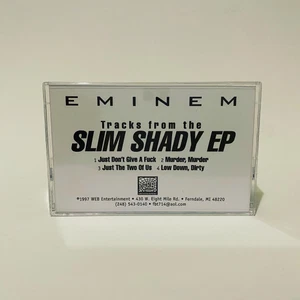 Rare Eminem Slim Shady EP DEMO Cassette Tape 2020 House Of Waxx Press Sealed - Picture 1 of 4