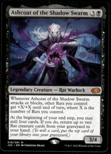 1x Ashcoat of the Shadow Swarm - Jumpstart 2022 casi nuevo - como nuevo - Magic The Gathering - Imagen 1 de 2