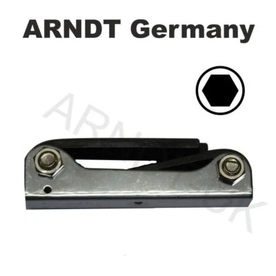 Folding Pocket Hex Key Allen Alan Keys Chrome Vanadium ARNDT Made in Germany 700 - Image 1 of 3