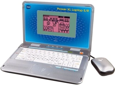 Vtech® Kinder Computer SCHOOL & GO POWER XL E/R silber grau ab 7 Jahren - Bild 1 von 4