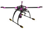C25864PURPLE Alloy+Carbon Fiber Quadcopter Upgrade Frame 550 Size Foldable