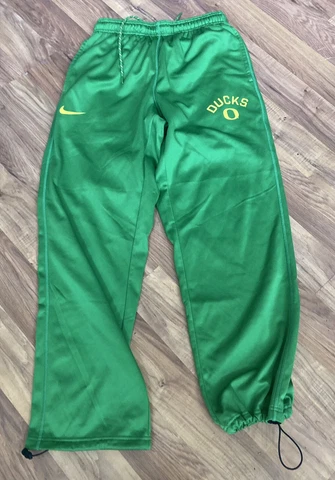 Oregon Ducks NCAA NIke Therma Fit Pants Size Large Green Brand New Never Worn! Cover