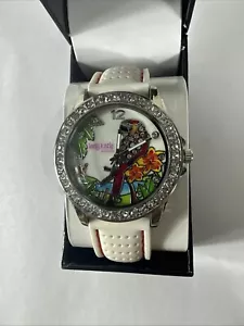 Accutime Watch Lady Katie LK2008 Parrot Watch With Original Box & Papers - Picture 1 of 10