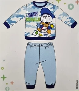Pigiama Bambino 2 Anni Disney Cotone Azzurro Paperino WD101122 Disney - Foto 1 di 1