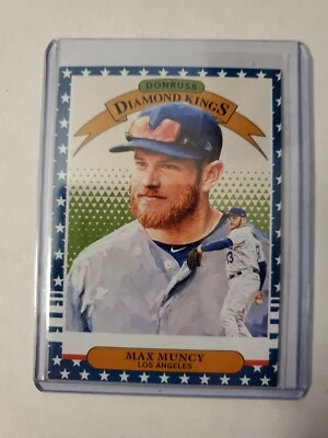 Max Muncy 2019 Panini Diamond Kings Stars Parallel Los Angeles Dodgers #26 - Image 1 of 2