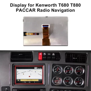 Original LCD Display Screen Repair for Kenworth T880 T680 PACCAR Navi Radio - Picture 1 of 6