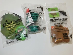 Chick Fil A Kids Meal Toys THREE National Wildlife Federation Outdoor 2012 - Picture 1 of 7