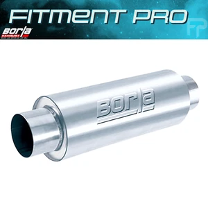 Borla 40085 XR-1 Raceline Sportsman -Round Muffler 3" Inlet 3" Outlet, Stainless - Picture 1 of 7
