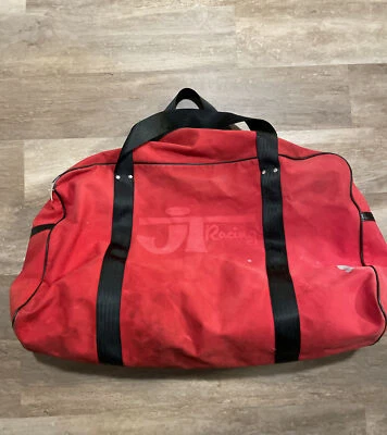 Bolsa de Engrenagem Vintage Jt Racing USA Mx - Feita na Finlândia - Década de 1970 Super Rara Bom Estado - Imagem 1 de 4