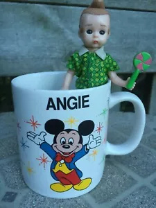 Walt Disney World & Epcot Center FL "Angie" MICKEY MOUSE KAFFEETASSE - Bild 1 von 8