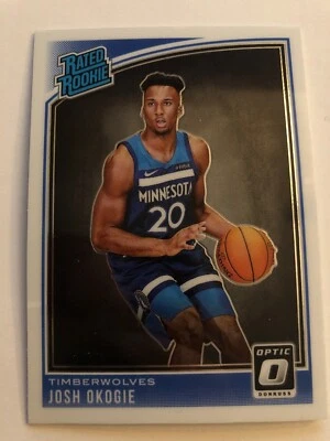 2018-19 Donruss Optic Base Rated Rookies #194 Josh Okogie - Image 1 of 2
