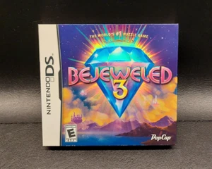 Bejeweled 3 mit Original Slipper Nintendo DS Spiel - komplett - Bild 1 von 3