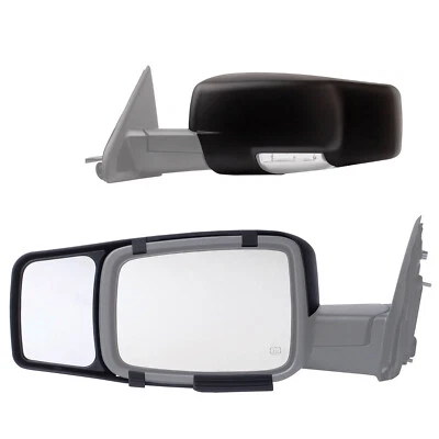 K-Source Clip-On Towing Extension Mirror For 09-14 RAM 1500/10-14 RAM 2500/3500 - Изображение 1 из 4