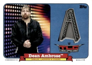 Heritage WWE TLC 2018: mesas escaleras y sillas medallones/199 Dean Ambrose - Imagen 1 de 2