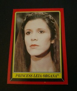 1983 Topps Star Wars Return Of The Jedi #5 Princess Leia Organa