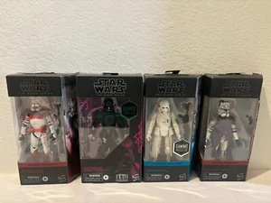 Star Wars Black Series Captain Rex Flametrooper Shock Trooper Electrostaff Purge - Picture 1 of 9
