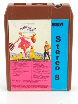The Sound of Music 8Track Stereo Tape Cartridge RCA Victor O8S-1001 The Original - Image 1 of 4