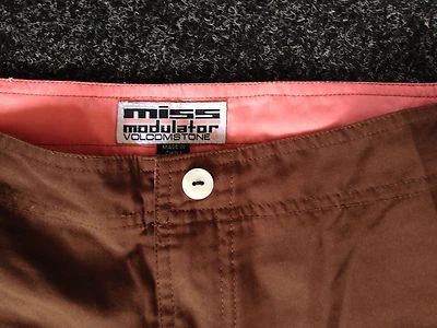 Womens Girls Miss Modulator Volcom board shorts - running beach surf  size 28W - Image 1 of 4