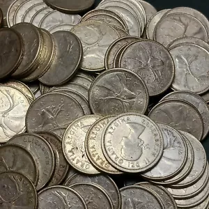 Silver Coins of Canada - 3x Quarters $0.75 FV - pre-1967 80% Silver Coinage - Picture 1 of 6
