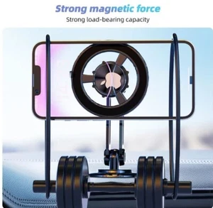 Wireless Car Charger Phone Fast Car Charing Air Vent Mount Station For Iphone - Imagen 1 de 13