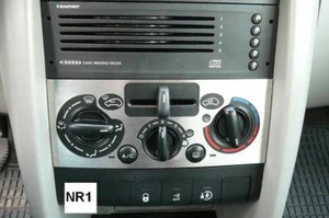 MASKENPLATTE MANUELL KLIMAANLAGE EDELSTAHL PEUGEOT 207 CC RC SW QK TURBO - Bild 1 von 1