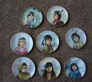 Gregory Perillo "RETRATOS de Perillo" Juego Completo (8 Placas MINI) 1989 - Imagen 1 de 2