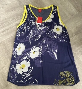 Captain Tortue (Miss Captain) Womens TopVest Top Size 40 UK 12 Brand New BNWT - Picture 1 of 12