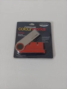Faberware 2 Stage Flip Grip Knife Sharpener Red - Picture 1 of 2