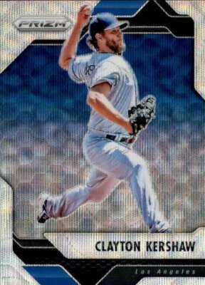 2017 Panini Chronicles Prizm Blue Wave #32 CLAYTON KERSHAW  /199 Dodgers  - Image 1 of 2