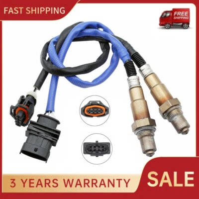 2PCS Oxygen Sensor For 2013-2021 Buick Encore 1.4L L4 Turbocharged (1364CC 83Cu) - Изображение 1 из 4