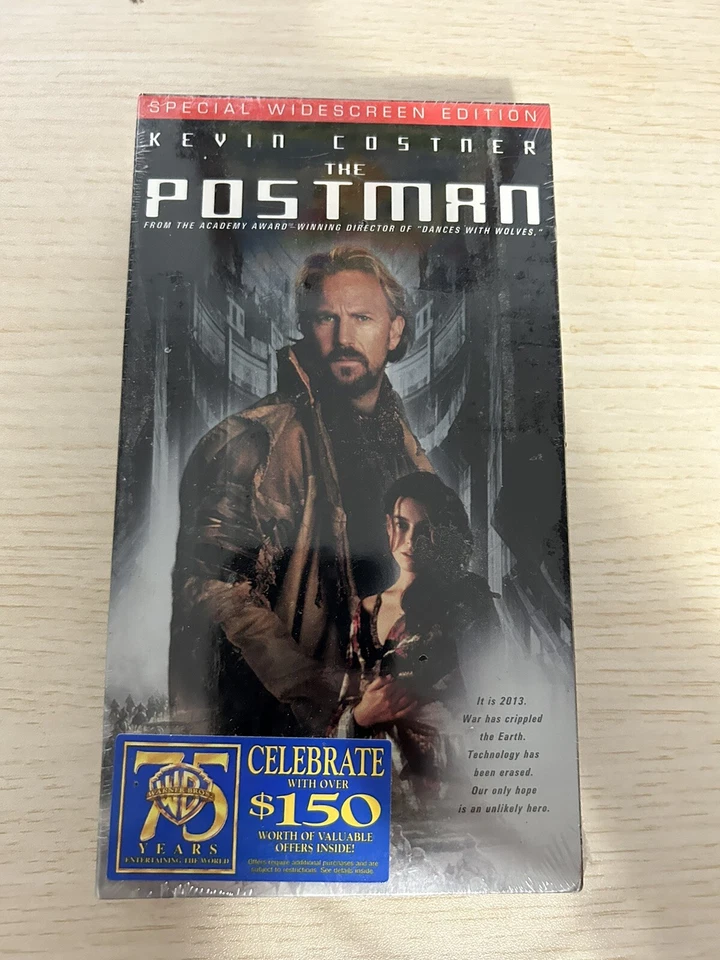 "The Postman" (1997) Sealed And New Sci-Fi/Action VHS 1998 Widescreen Release - Image 1 of 4