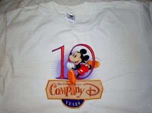 Vintage Disney Company D Cast Exclusive 10 Years Tee Shirt-pre owned -Rare - Picture 1 of 4