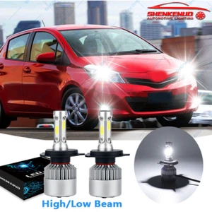 2x Combo 9003 H4 bombillas LED 6000 K para Toyota Echo 2003-2005 - Imagen 1 de 12