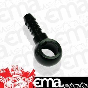 Aeroflow AF807-06BLK 12mm Banjo to 9.5mm 3/8" Barb - Picture 1 of 3