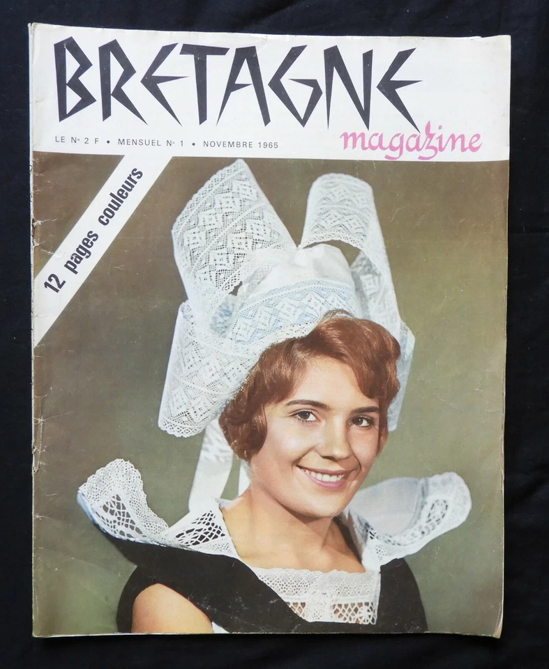 L* Revue ancienne * BRETAGNE MAGAZINE *  N°1 Novembre 1965 - Photo 1/1