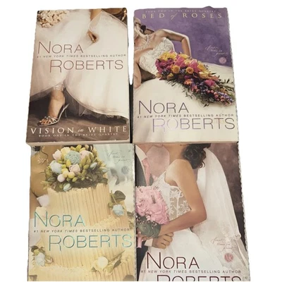 Nora Roberts -Collection Of 4 Historical Romance- The Brides Quartet Very Good - Image 1 of 4